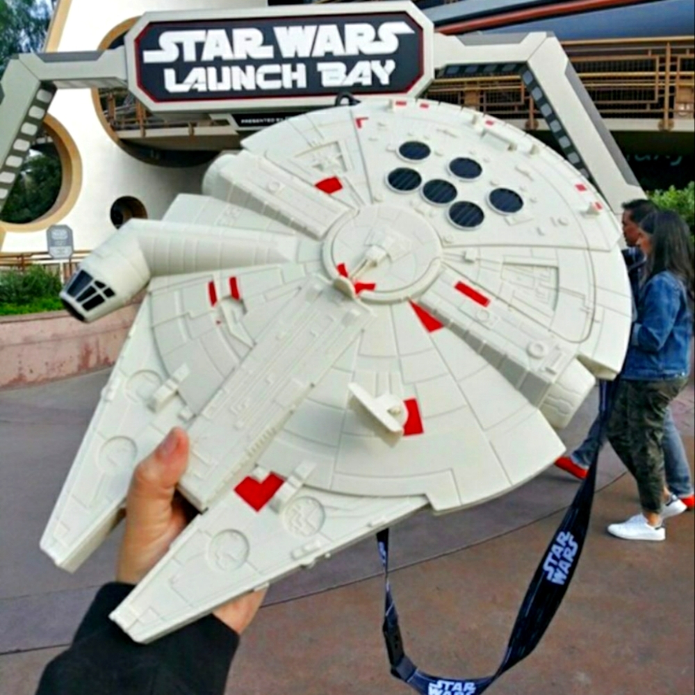 NWT Millennium Falcon Disney popcorn bucket
